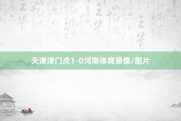 天津津门虎1-0河南体育录像/图片