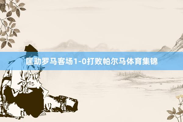 匡助罗马客场1-0打败帕尔马体育集锦